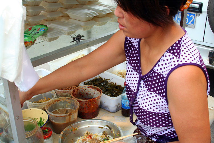 Cold Noodles from the Cart